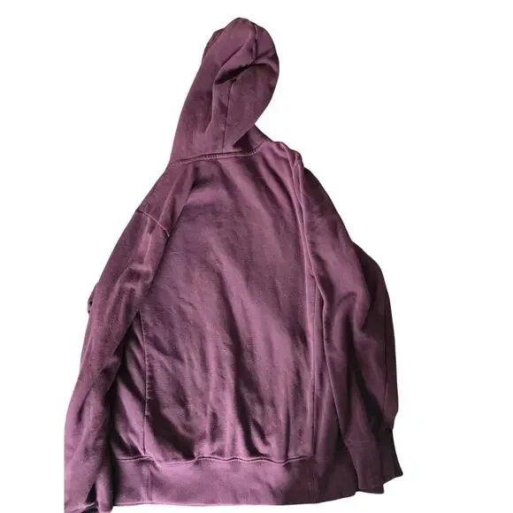 Women's The Nort Face Hoodie Purple Size Lg - Picture 3 of 4
